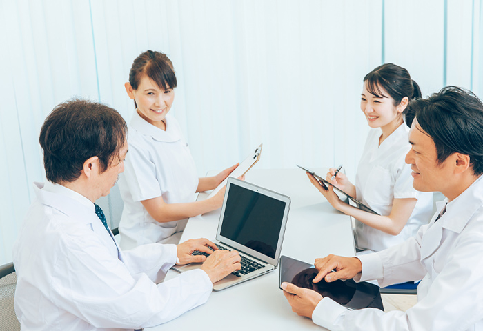 未経験の方には経験者が寄り添ってフォローします